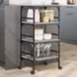 vidaXL Chariot de cuisine sonoma gris 45x35x89,5 cm bois d'ingénierie