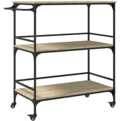 Vidaxl - Chariot cuisine chêne sonoma 100,5x50x105 cm bois d'ingénierie