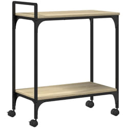 Vidaxl - Chariot de cuisine chêne sonoma 60,5x31x72,5 cm bois ingénierie