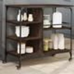 vidaXL Chariot de cuisine chêne marron 100x45x89,5cm bois d'ingénierie