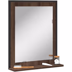 Ce miroir de salle de bains avec étagère est un excellent complément à votre salle de bains, lui donnant un aspect ordonné et ...