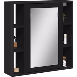 L'armoire de salle de bain à miroir présente un design épuré qui allie fonctionnalité et style, ce qui en fait un complément  ...