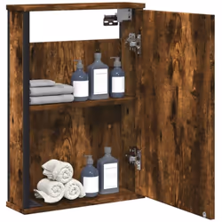 L'armoire de salle de bain à miroir présente un design épuré qui allie fonctionnalité et style, ce qui en fait un complément  ...