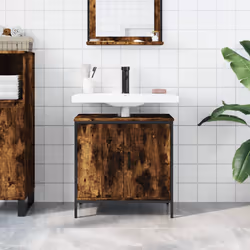 VidaXL 842448 miroir de salle de bain et armoire de rangement pour évier