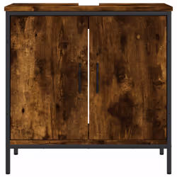 VidaXL 842448 miroir de salle de bain et armoire de rangement pour évier - Vue supplémentaire 5