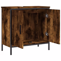 VidaXL 842448 miroir de salle de bain et armoire de rangement pour évier - Vue supplémentaire 6