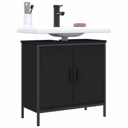 VidaXL 842451 miroir de salle de bain et armoire de rangement pour évier