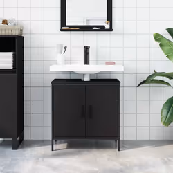 VidaXL 842451 miroir de salle de bain et armoire de rangement pour évier