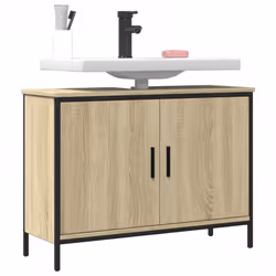 VidaXL 842452 miroir de salle de bain et armoire de rangement pour évier