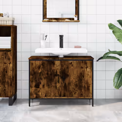 VidaXL 842453 miroir de salle de bain et armoire de rangement pour évier