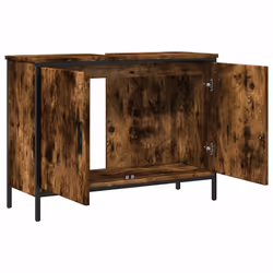 VidaXL 842453 miroir de salle de bain et armoire de rangement pour évier - Vue supplémentaire 6