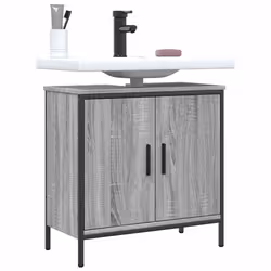 VidaXL 842454 miroir de salle de bain et armoire de rangement pour évier