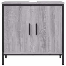 VidaXL 842454 miroir de salle de bain et armoire de rangement pour évier - Vue supplémentaire 5