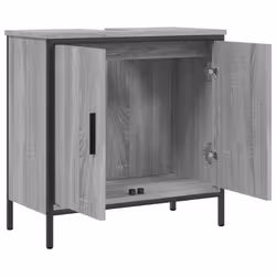 VidaXL 842454 miroir de salle de bain et armoire de rangement pour évier - Vue supplémentaire 6