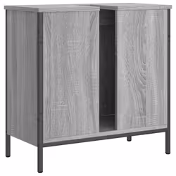 VidaXL 842454 miroir de salle de bain et armoire de rangement pour évier - Vue supplémentaire 8
