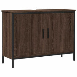 VidaXL 842455 miroir de salle de bain et armoire de rangement pour évier