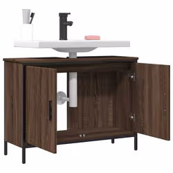VidaXL 842455 miroir de salle de bain et armoire de rangement pour évier - Vue supplémentaire 4
