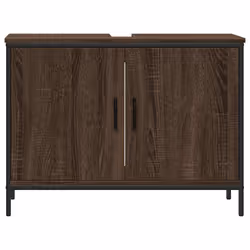 VidaXL 842455 miroir de salle de bain et armoire de rangement pour évier - Vue supplémentaire 5