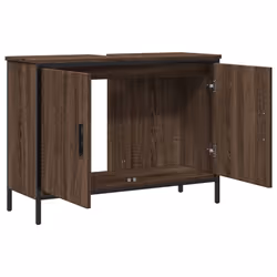 VidaXL 842455 miroir de salle de bain et armoire de rangement pour évier - Vue supplémentaire 6