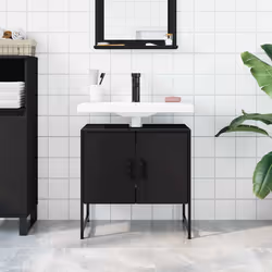 VidaXL 842456 miroir de salle de bain et armoire de rangement pour évier