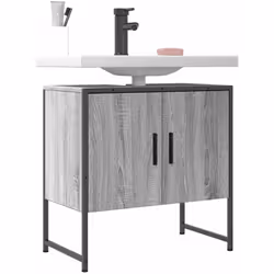 Ce meuble lavabo de salle de bain est un excellent supplément à votre salle de bain, ce qui lui donne une apparence ordonnée  ...
