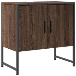 VidaXL 842460 miroir de salle de bain et armoire de rangement pour évier