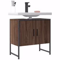 VidaXL 842460 miroir de salle de bain et armoire de rangement pour évier