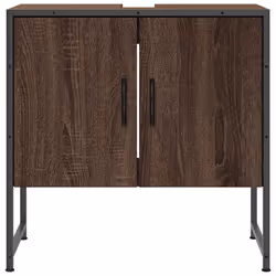 VidaXL 842460 miroir de salle de bain et armoire de rangement pour évier - Vue supplémentaire 5
