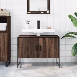 VidaXL 842465 miroir de salle de bain et armoire de rangement pour évier