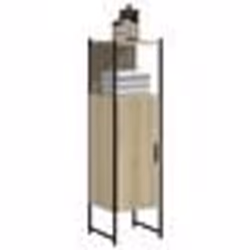 vidaXL Armoire de salle de bain chêne sonoma 33x33x120,5 cm