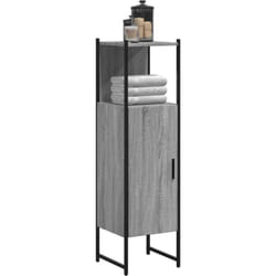 Vidaxl - Armoire de salle de bain sonoma gris 33x33x120,5 cm