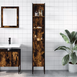 VidaXL 842473 miroir de salle de bain et armoire de rangement pour évier