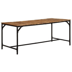 Vidaxl - Table à manger 180x90x75 cm bois de manguier massif brut