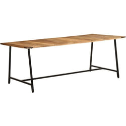 Vidaxl - Table À Manger 200x100x75 Cm Bois De Manguier Massif