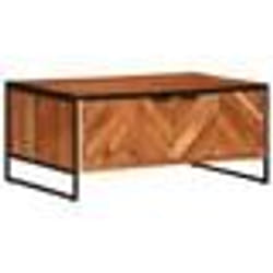 vidaXL Table basse 90x55x40 cm bois massif d'acacia