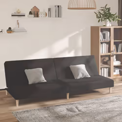 VidaXL 375725 canapé Noir
