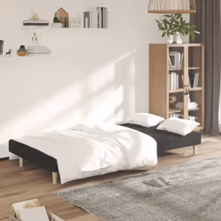 VidaXL 375725 canapé Noir