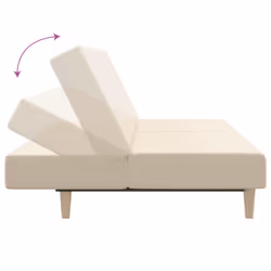 VidaXL 375726 canapé Crème - Vue supplémentaire 7
