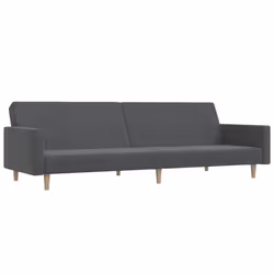 VidaXL 375727, Gris, mousse, Plastique, Polyester, Bois, 2200 mm, 1000 mm, 520 mm