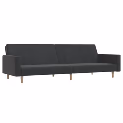 VidaXL 375728, Gris, mousse, Plastique, Polyester, Bois, 2200 mm, 1000 mm, 520 mm