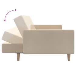 VidaXL 375730 canapé Crème - Vue supplémentaire 7