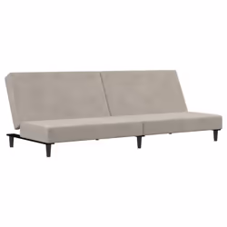VidaXL 375732, Gris, mousse, Plastique, Polyester, Bois, 2000 mm, 1000 mm, 320 mm