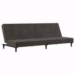 VidaXL 375733, Gris, mousse, Plastique, Polyester, Bois, 2000 mm, 1000 mm, 320 mm