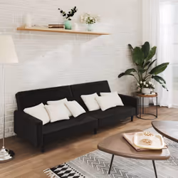 VidaXL 375735 canapé Noir