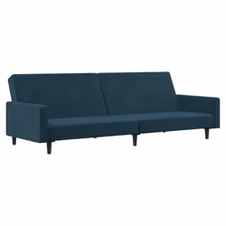 VidaXL 375736, Bleu, mousse, Plastique, Polyester, Bois, 2200 mm, 1000 mm, 520 mm