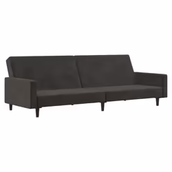 VidaXL 375738, Gris, mousse, Plastique, Polyester, Bois, 2200 mm, 1000 mm, 520 mm