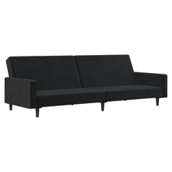 VidaXL 375740 canapé Noir