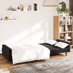 VidaXL 375740 canapé Noir