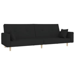 VidaXL 375743 canapé Noir