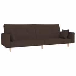 VidaXL 375745, Marron, mousse, Plastique, Polyester, Bois, 2200 mm, 1000 mm, 520 mm